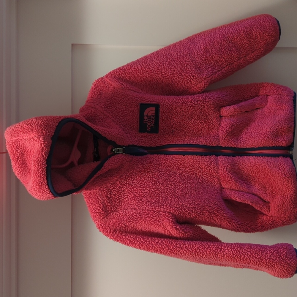 The North Face Vibrant Pink Fleece Jacket
